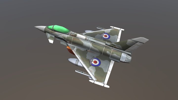Eurofighter 3D Model