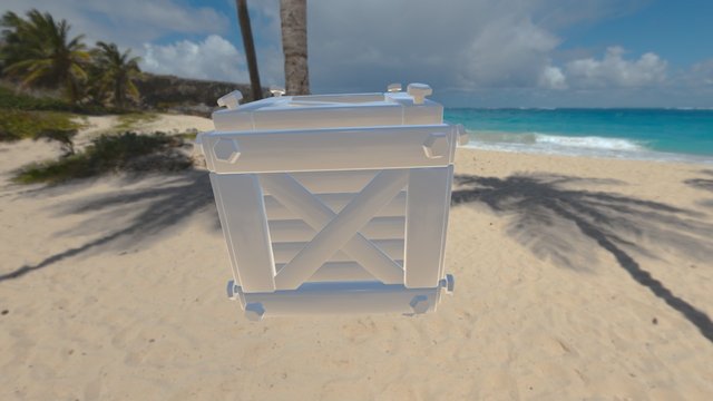 Simple Box w/Nails 3D Model