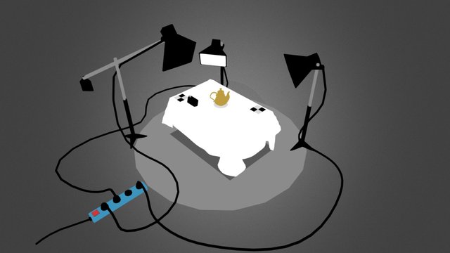 Scanstudio for tablesized objects (animated) 3D Model