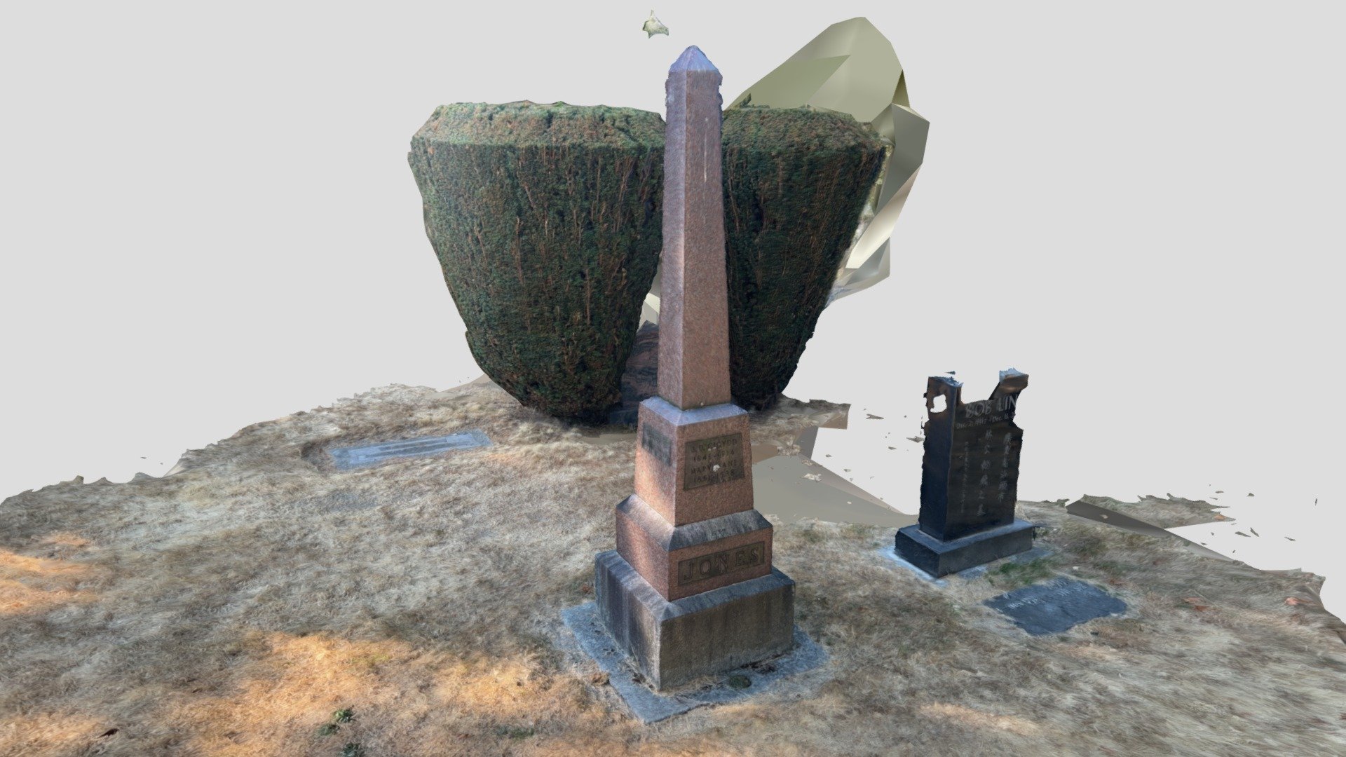 Tall tombstone - Download Free 3D model by Reo Creative Scanning ...