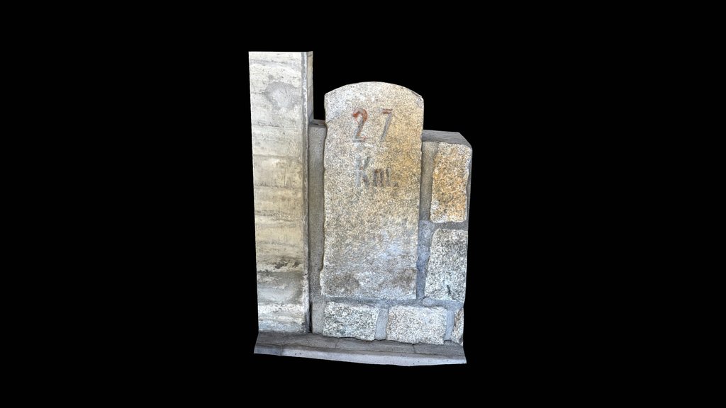Milestone Wassen - Sustenpass Km 27