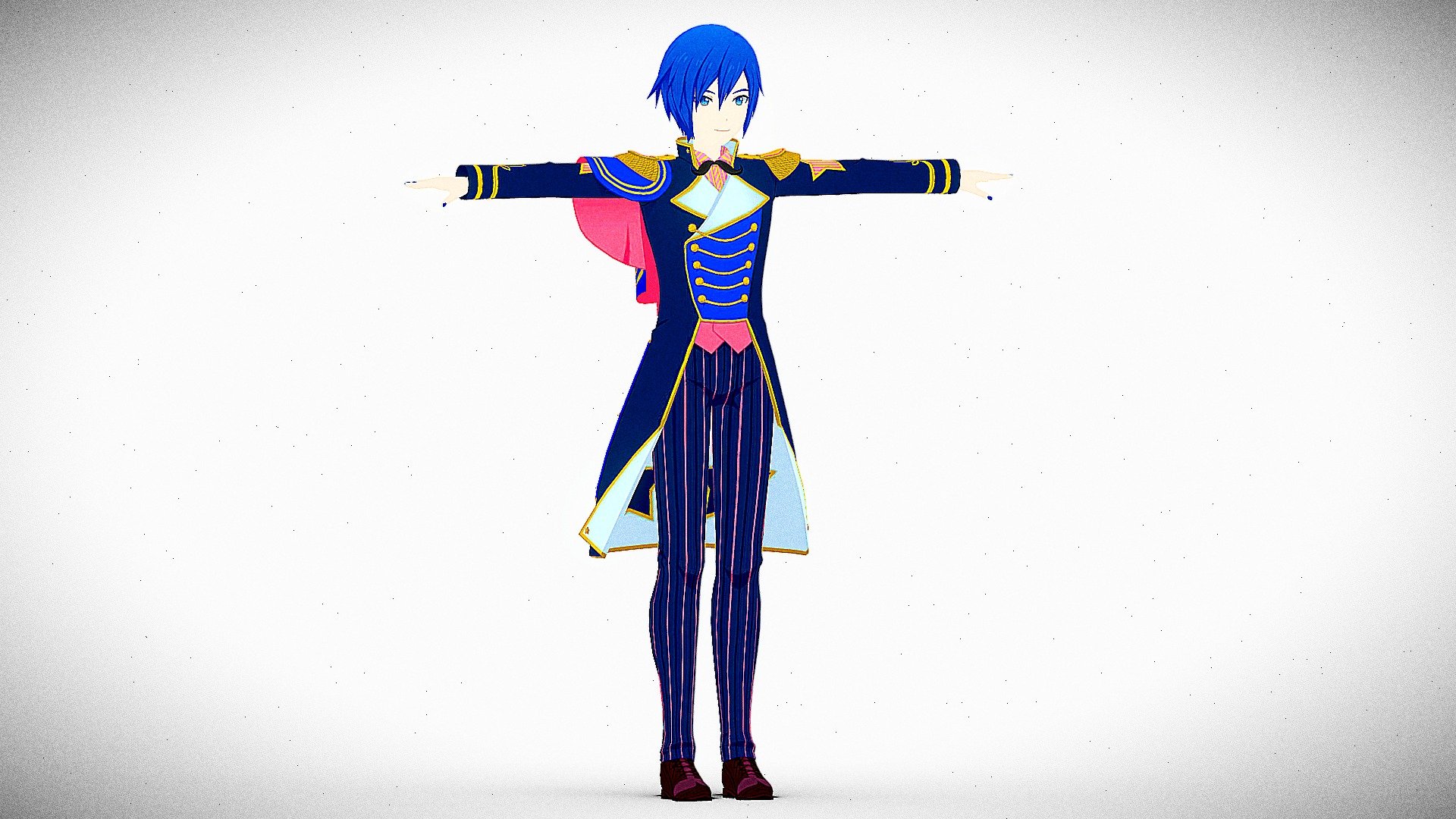 KAITO (WonderlandXshowtime9 - Download Free 3D model by 雨宮レン