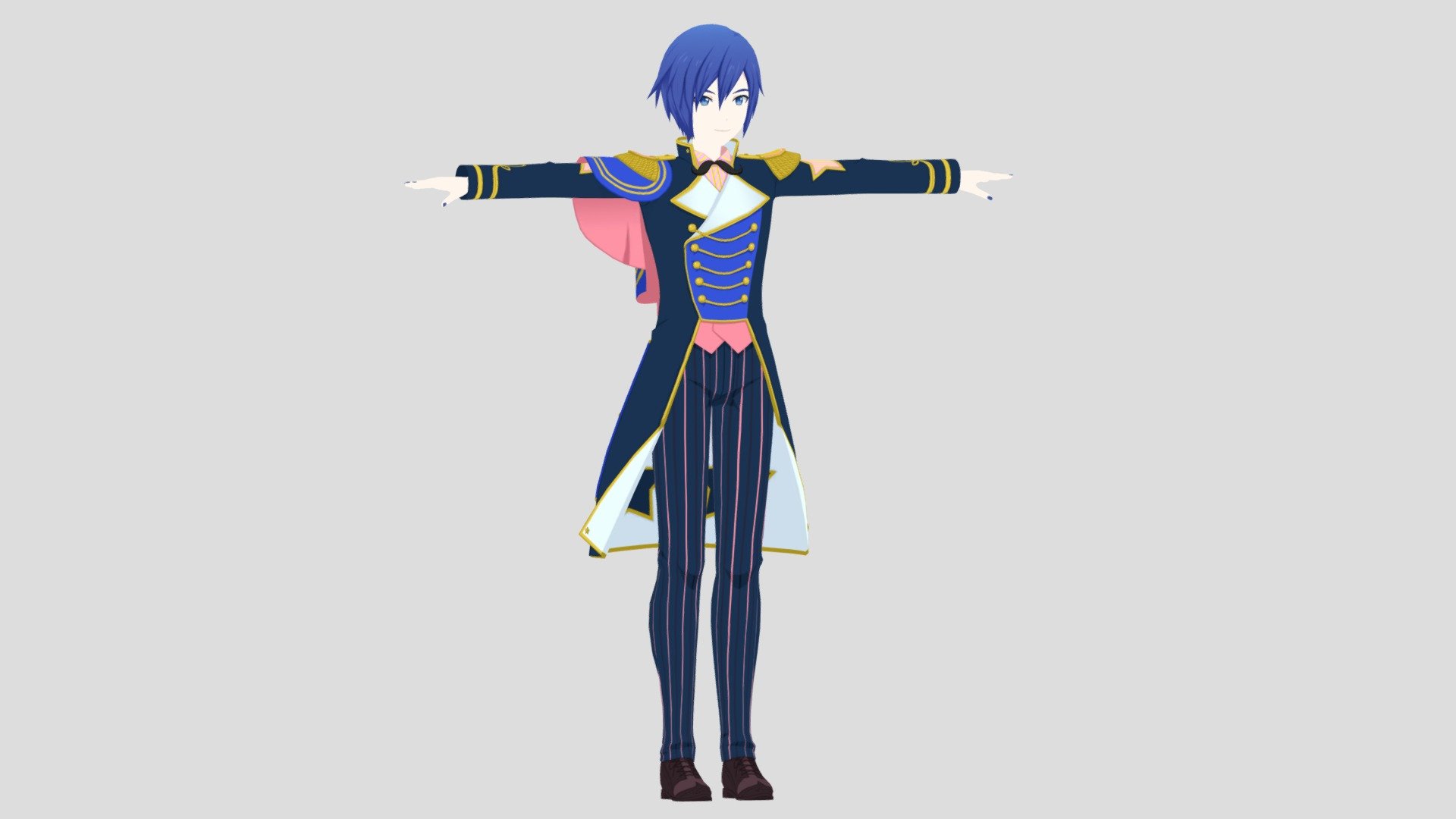 kaito43ページ KAITO (WonderlandXshowtime9 - Download Free 3D model by 雨宮レン