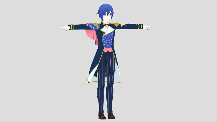 KAITO (WonderlandXshowtime9 – Free 3D Model STL