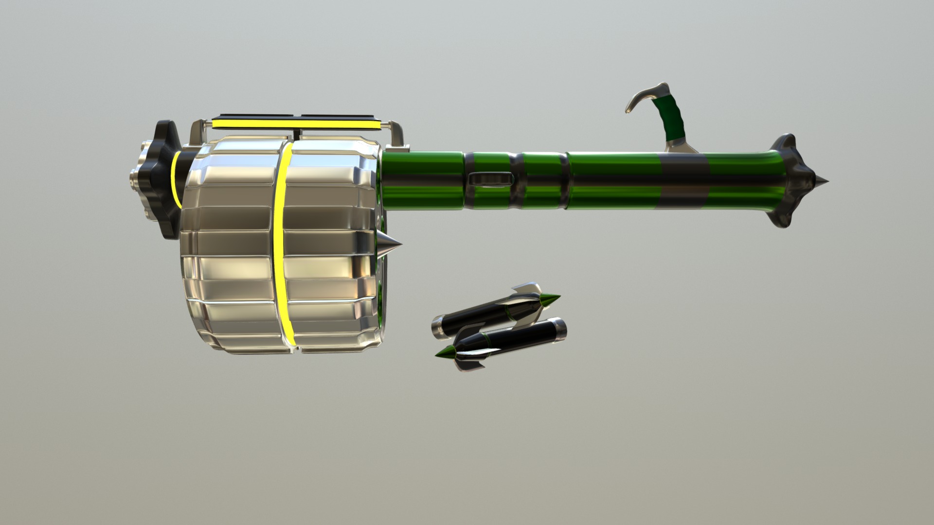 Spear Tip Buster Rocket Launcher