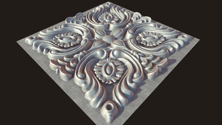 subdivision tracery 3D Model