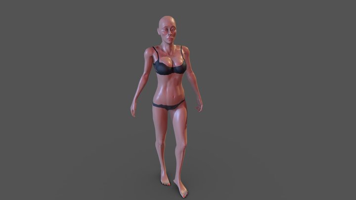 Female 3D Model 3D Model