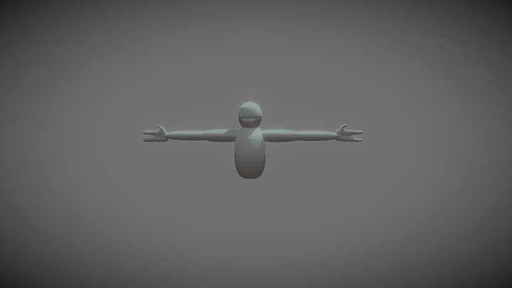 Gorilla Tag Fan Game PlayerModdel 3D Model