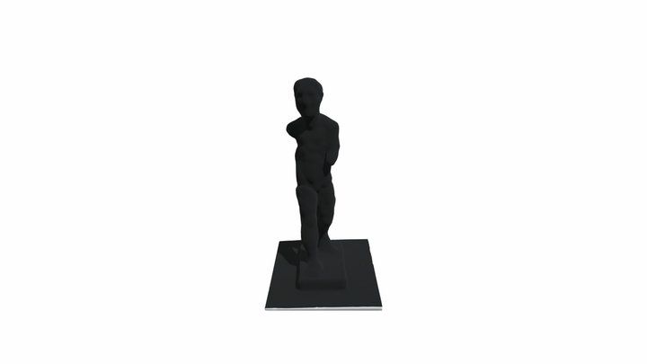 Lüpertz-Skulptur Regensburg 3D Model