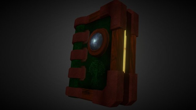 FantasyBook 3D Model