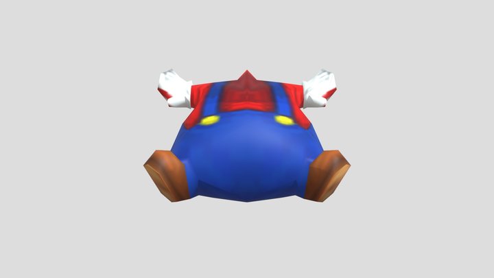 Balloon Mario 3D Model