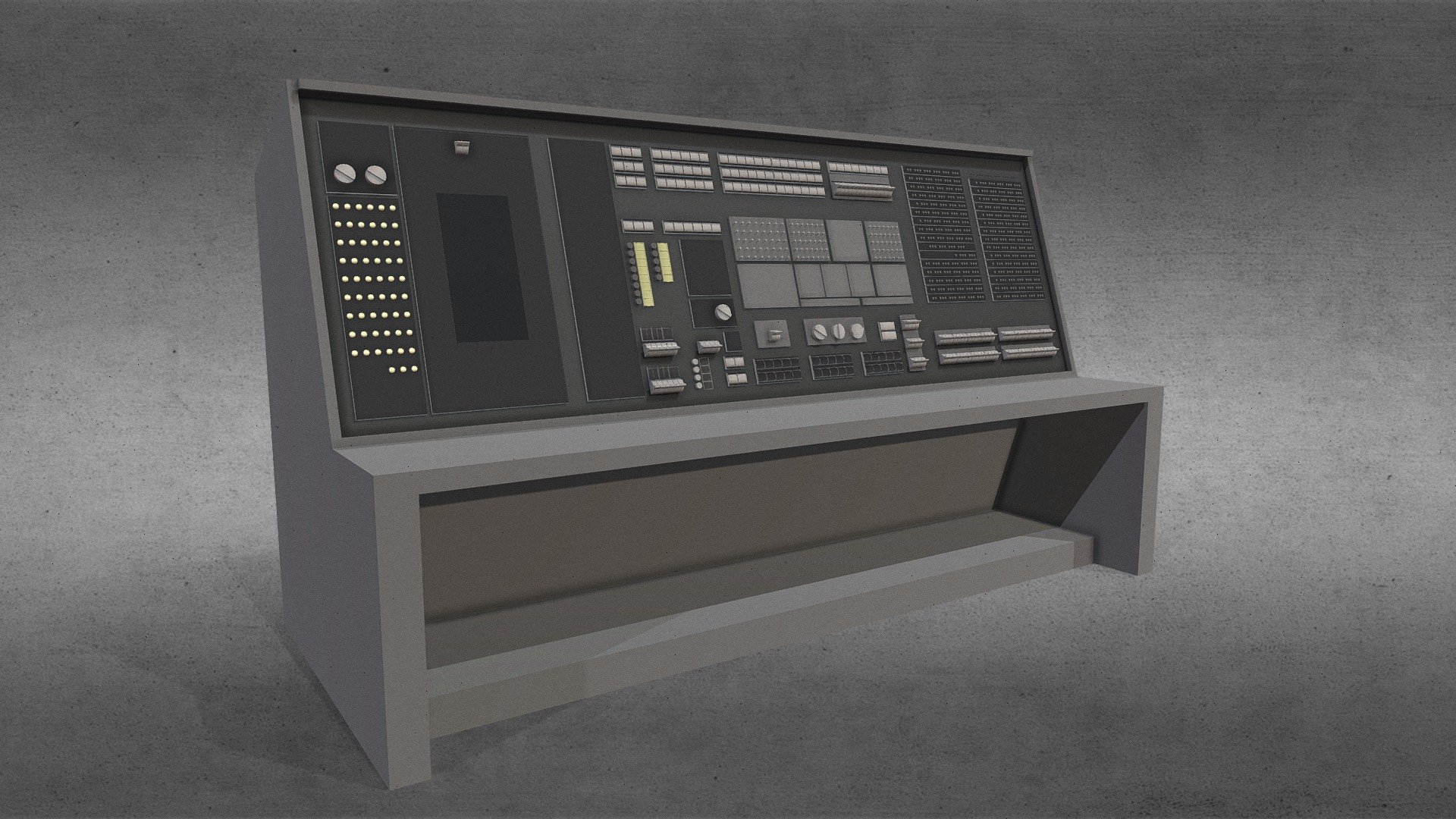 SAGE computer panel - Download Free 3D model by b0dy4n [0cbae36 ...