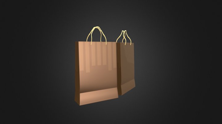 Download Gift Bag 006 3D Models for free