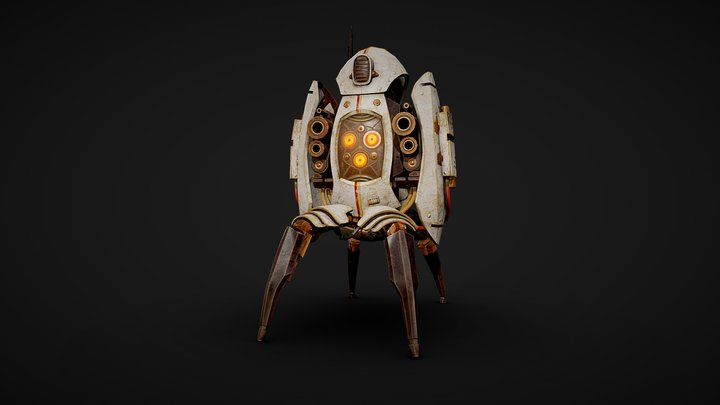 Turret 3D Model