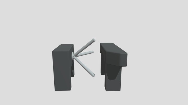 poppy playtime chapter 1Turnstile 3D Model