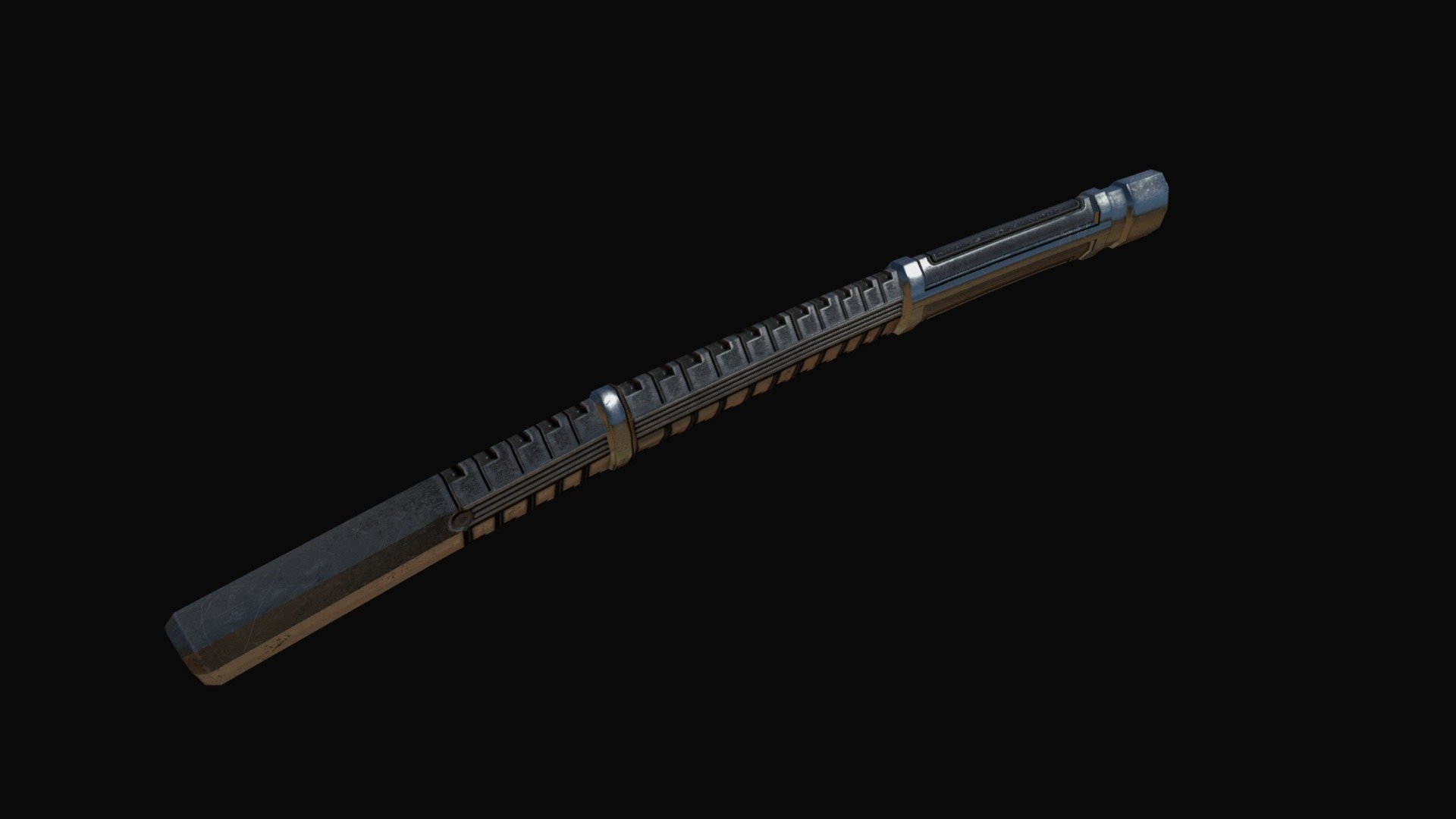 Plasma Katana Saya LP - 3D model by Barrartist [0cbba65] - Sketchfab