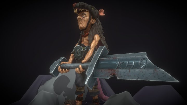 Stylized Character 3D Model