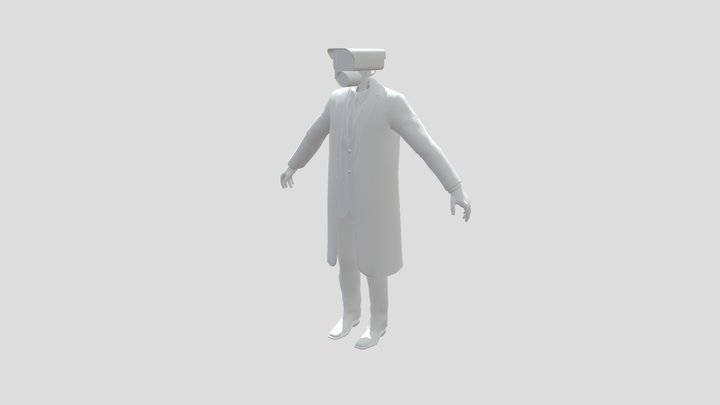 camerman 3D Model