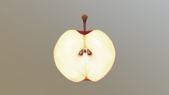 Apple 3D Model