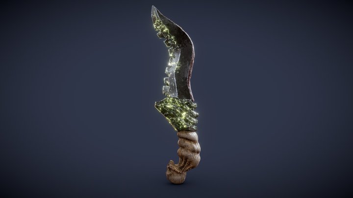 Venombite Dagger 3D Model