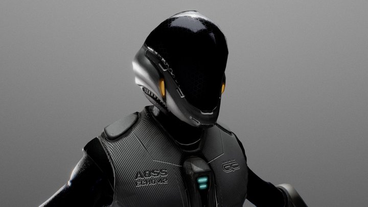 AD_Echo42_AOSS_Armor 3D Model