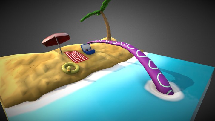 Beach Bandit 3D Model