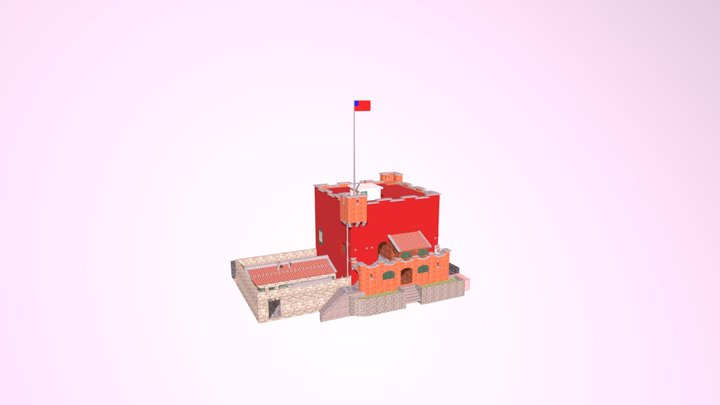 紅毛城 3D Model