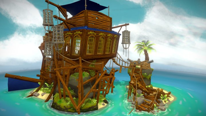 Marauder's Den 3D Model