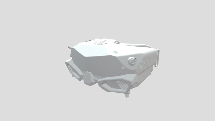 DJI Goggles v2改超梦套件 3D Model