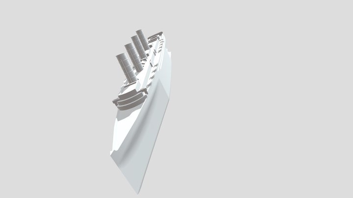 Simple-rms-lusitania 3D Model