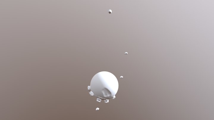 Bunny Fall 3D Model
