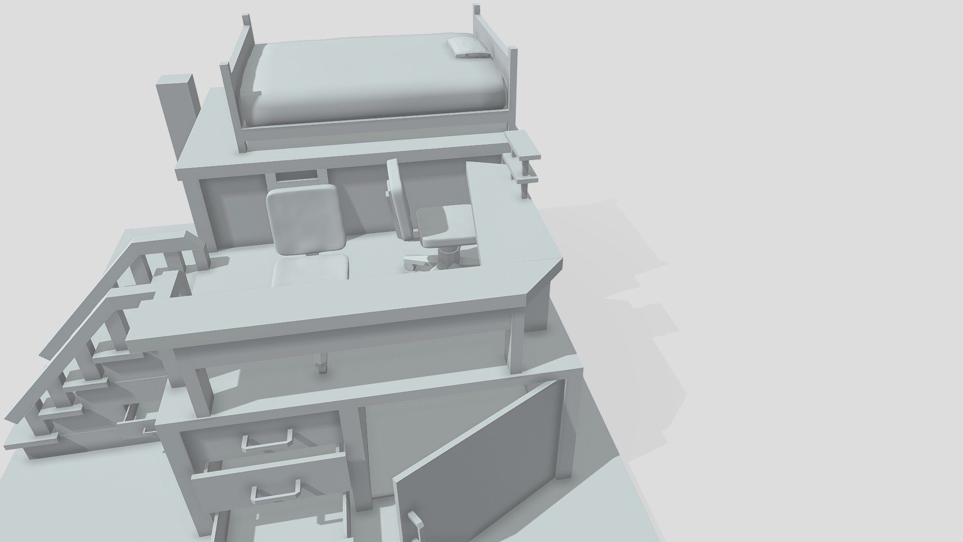 Bunkbedloft Ver3 Obj
