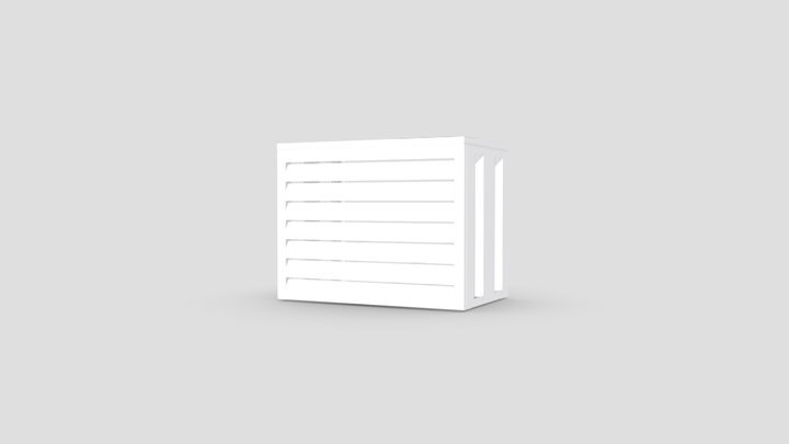 BASIC_M_White 3D Model
