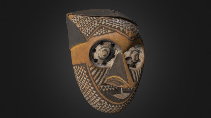 Mask 9 500k Polygon/4k Diffuse 3D Model