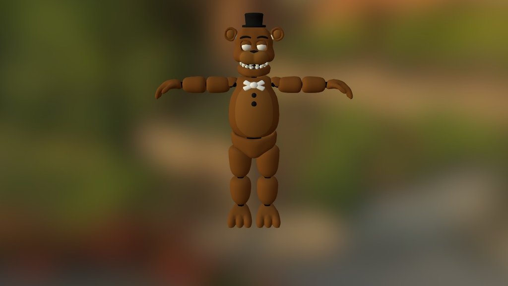 Freddy 3d model. Withered Freddy model. Unwithered Фредди 2014. Withered Freddy 3d model. Голден Фредди 3д модель.