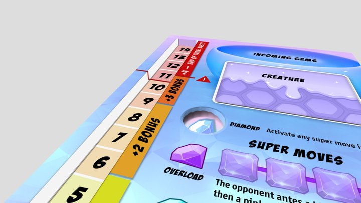 PS2 Board With Insets 3D Model