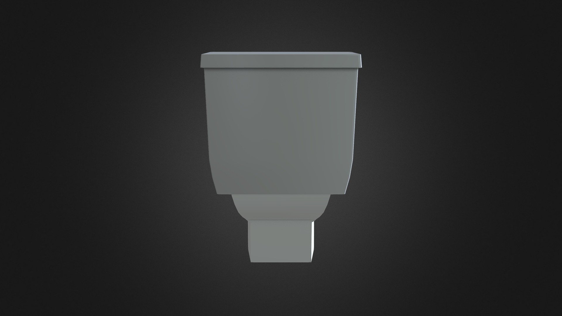 Toilet (FREE 3D model)
