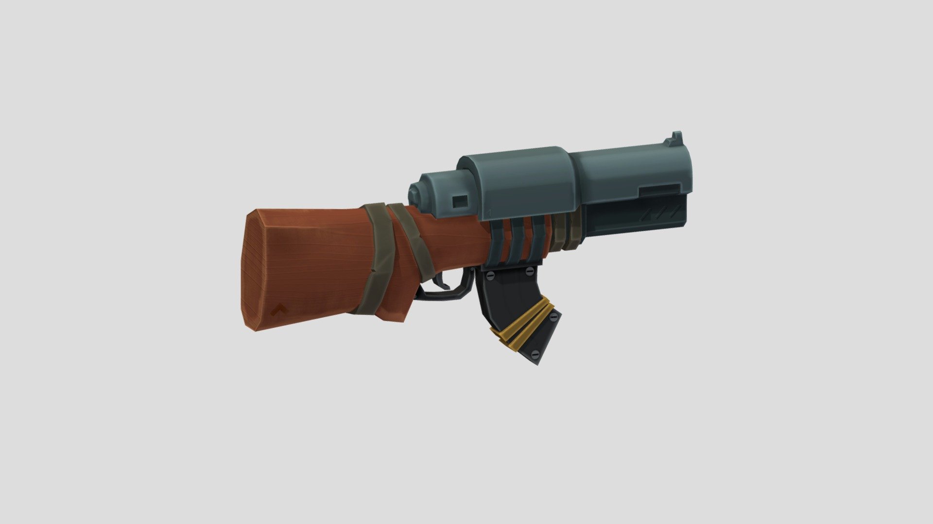 Stylish Casual Gun - 3D model by Dudu (@artist_dudu) [0cc19aa] - Sketchfab