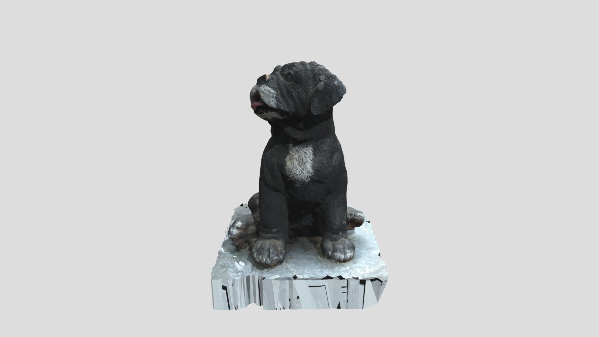 Dog for printing
