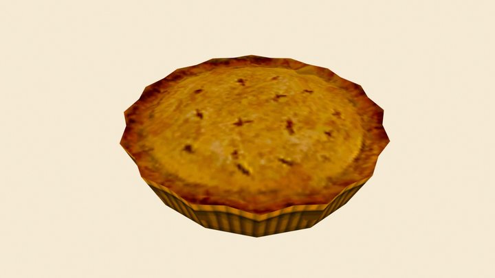 Low poly pie – Modelo 3D gratuito STL