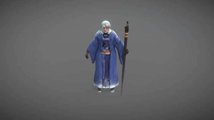 Professor Ethel 3D Model