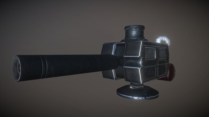 Sentry Gun 3D Model