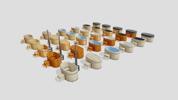 OFURO size 1.6 - copy 3D Model
