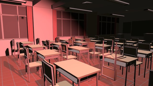 Neurons Sparking - Second Floor 3D Model