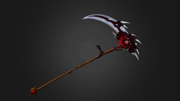 Demon Scythe 3D Model