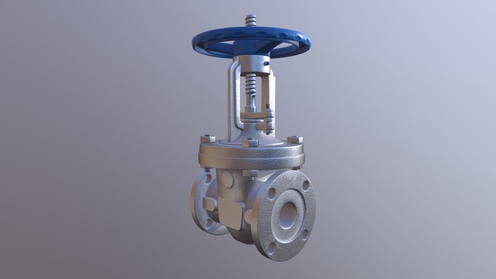 Velan 2-150 Valve 3D Model