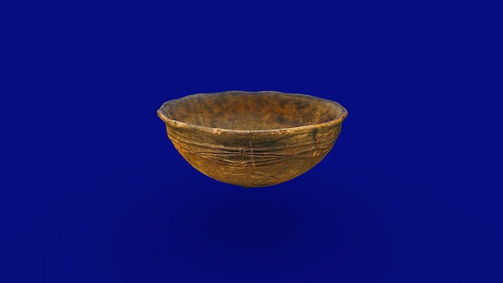 浅鉢（成田市大原野貝塚）観察記録3Dモデル – Free 3D Model STL