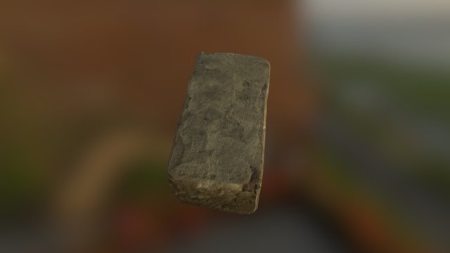 3D Scan Brick 3D Model