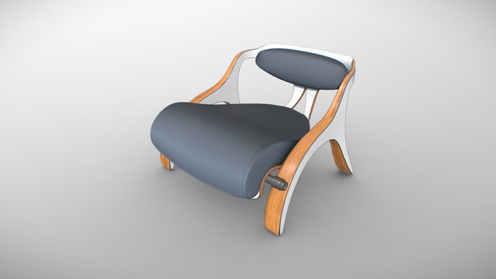 My Armchair design "February 23" 3D Model