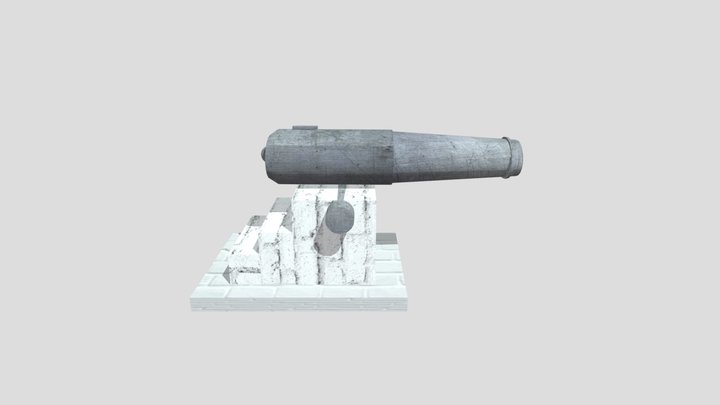 Asset 2 Gun 3D Model